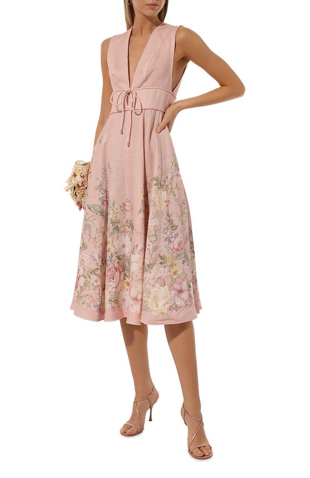 Льняное платье ZIMMERMANN, арт. 9331DSS243, фото 2