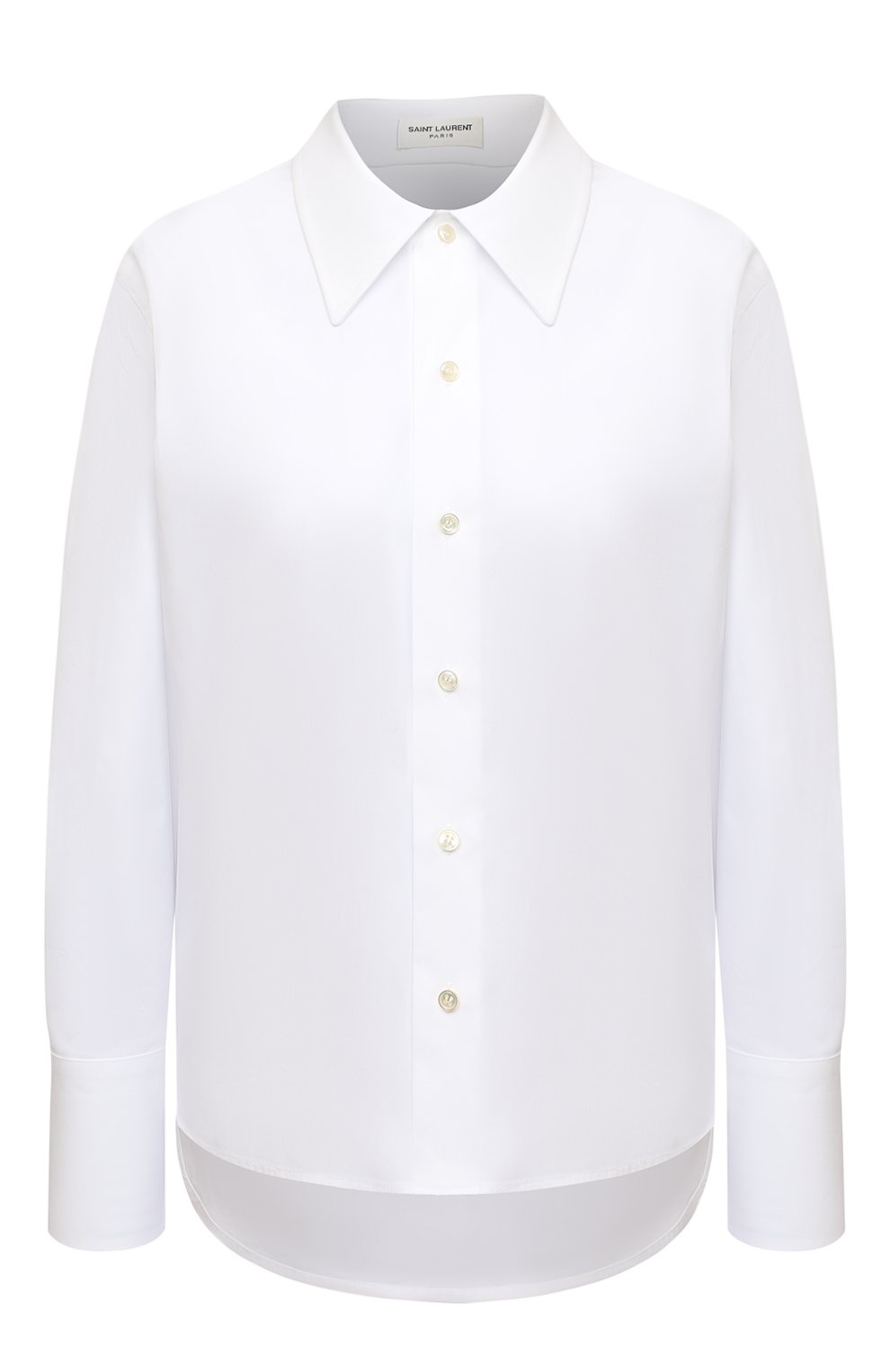 Хлопковая рубашка SAINT LAURENT, арт. 626928/Y227W, фото 1