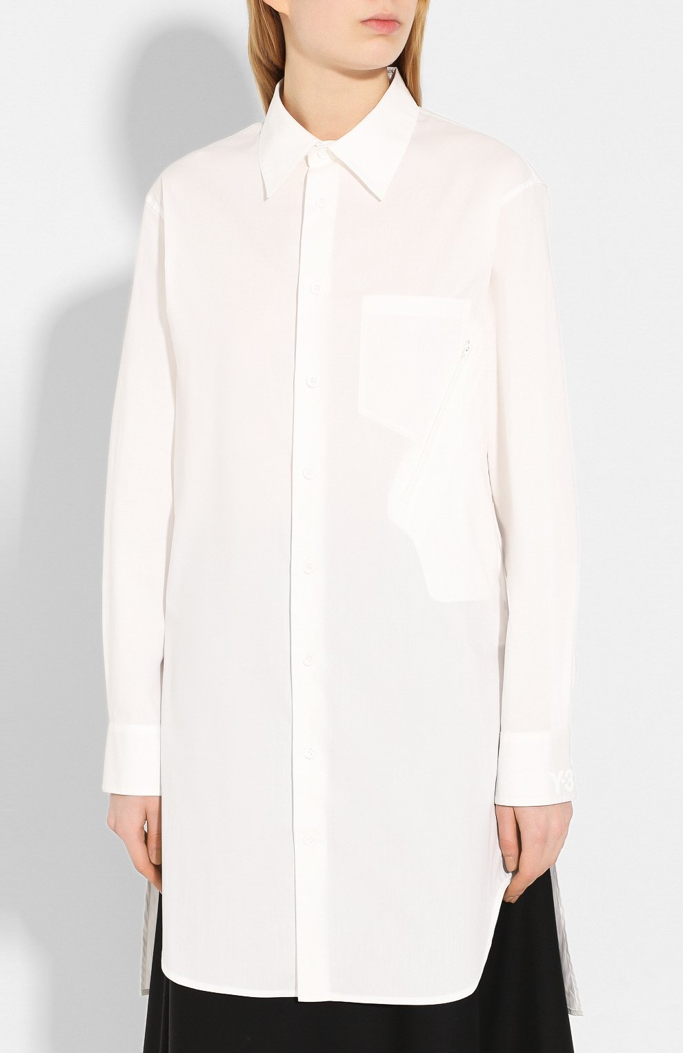 Хлопковая рубашка Y-3, арт. FN3477/W, фото 3