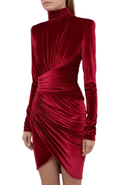 Бархатное платье ALEXANDRE VAUTHIER, арт. 214DR1573 1358-204, фото 3