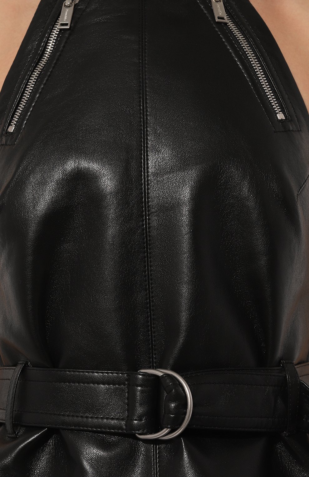 Топ из экокожи NANUSHKA черного цвета по цене 61550 руб., арт. NW24FWTP45100, фото 5 Топ из экокожи NANUSHKA, арт. NW24FWTP45100, фото 5