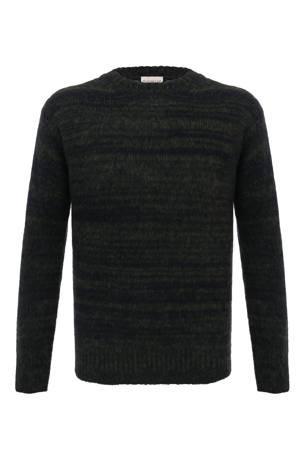 Шерстяной свитер MONCLER синего цвета по цене 56450 руб., арт. 9C000-22-M1115, фото 1 Шерстяной свитер MONCLER, арт. 9C000-22-M1115, фото 1