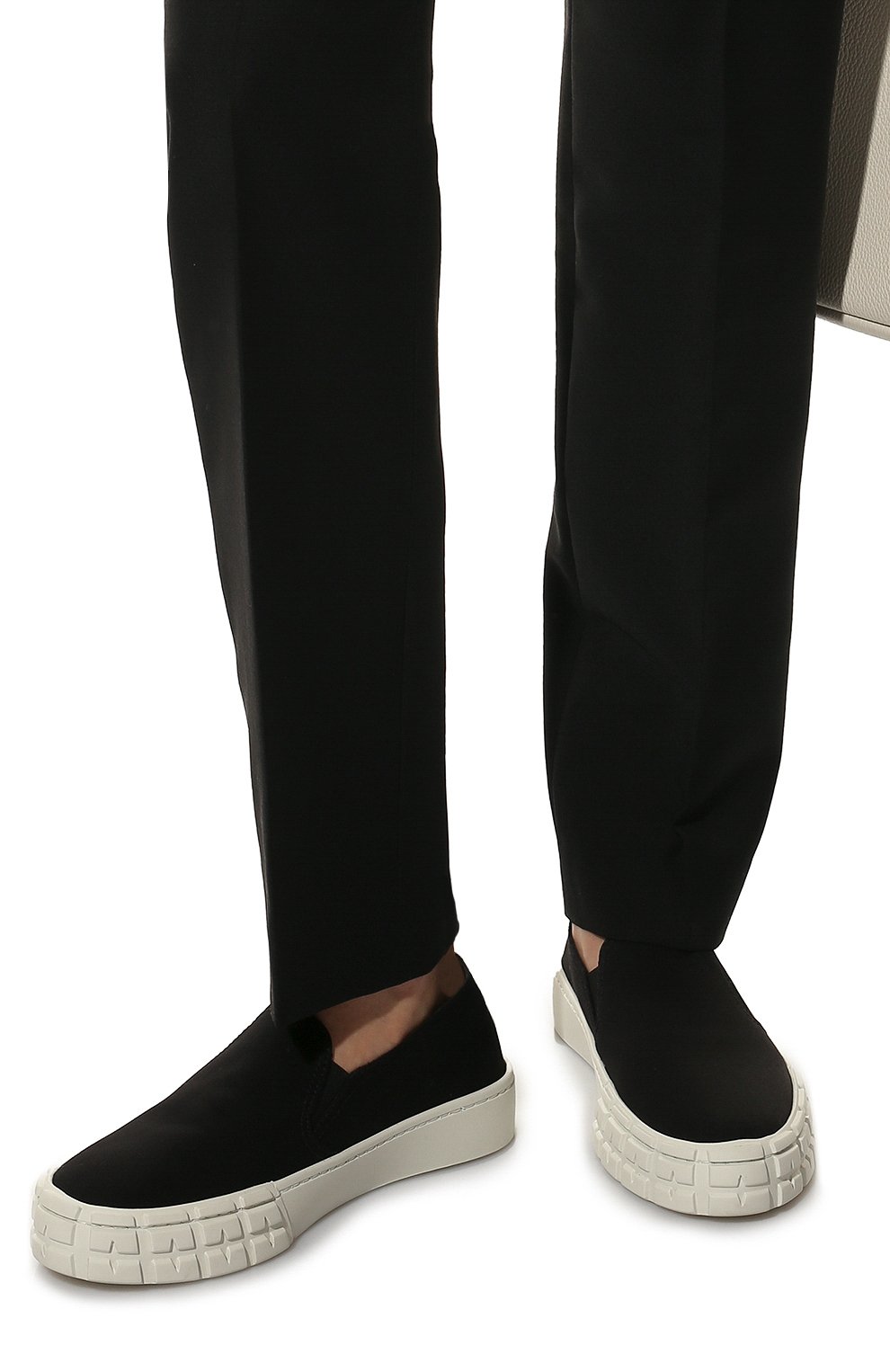 Текстильные слипоны wheel PRADA, арт. 1S578M-GUD-F0632-035, фото 3