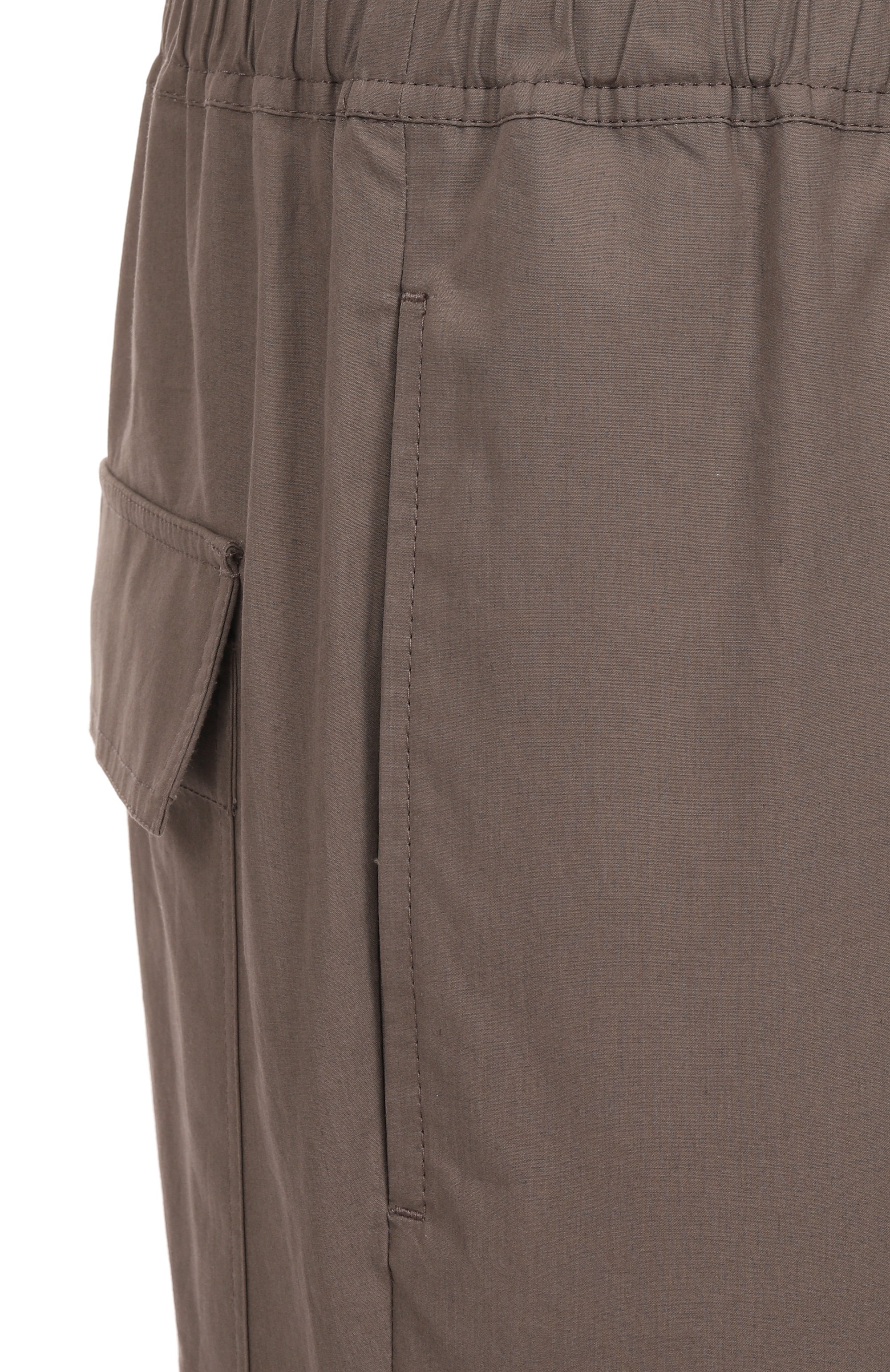 Хлопковые брюки RICK OWENS, арт. RU01E5390/P, фото 6