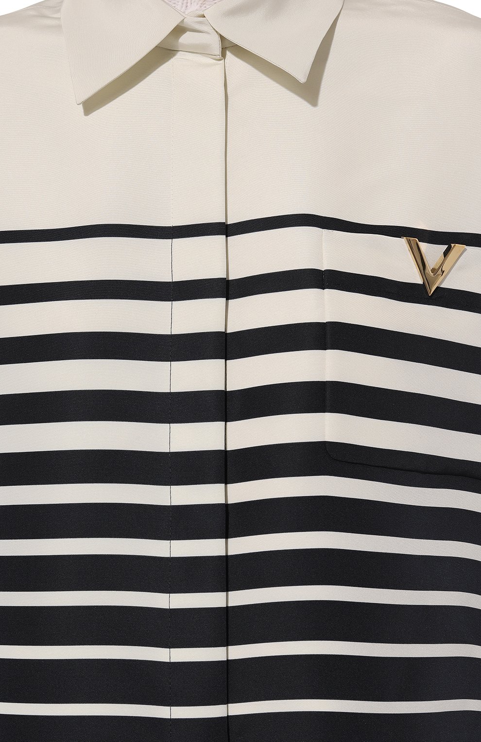 Шелковая куртка-рубашка VALENTINO, арт. 5B3CI0R18P4, фото 5