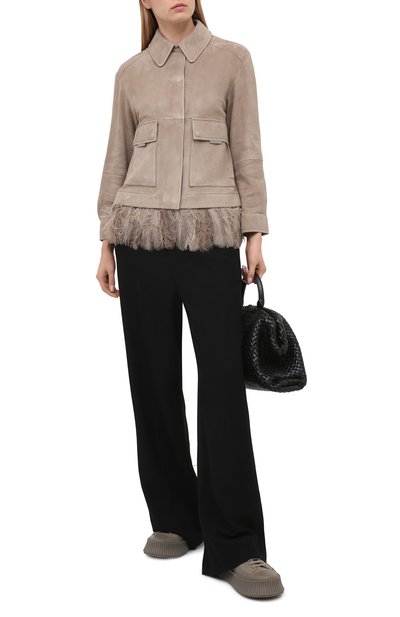 Замшевая куртка BRUNELLO CUCINELLI, арт. MPCAI2982, фото 2