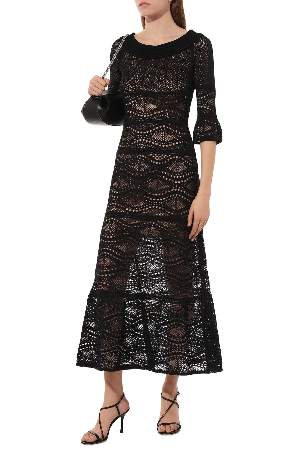 Платье из хлопка и вискозы D.EXTERIOR, арт. 56439, фото 2