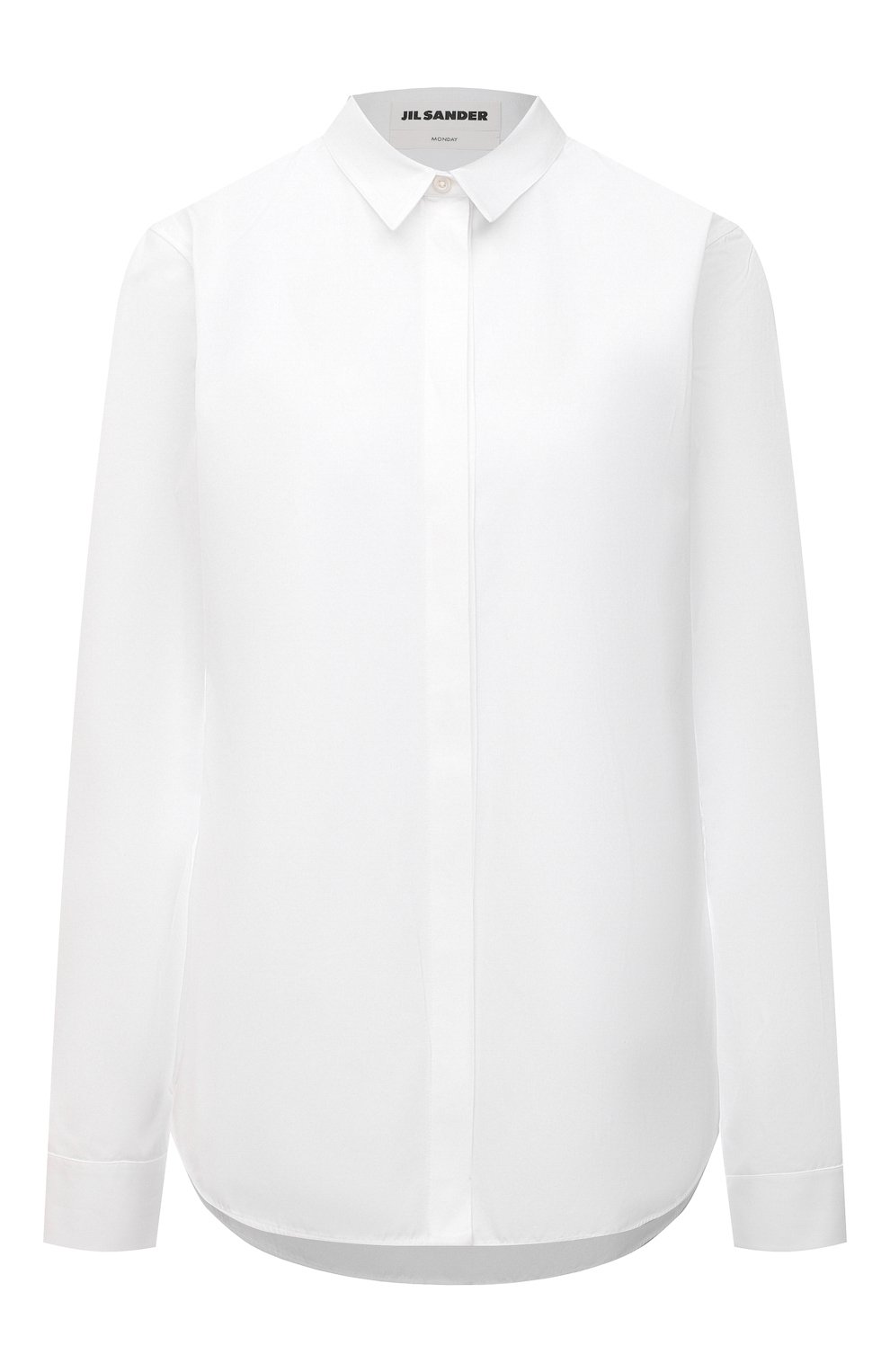 Хлопковая рубашка JIL SANDER, арт. JSXU600005-WU245500, фото 1