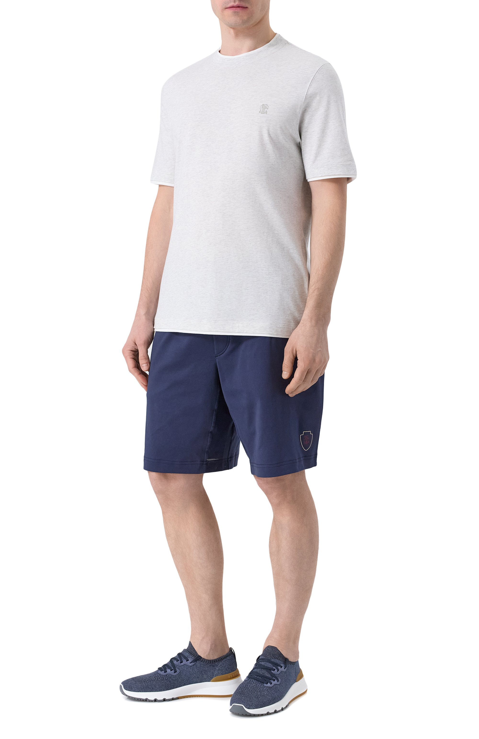 Хлопковая футболка BRUNELLO CUCINELLI, арт. M0B137427G, фото 2