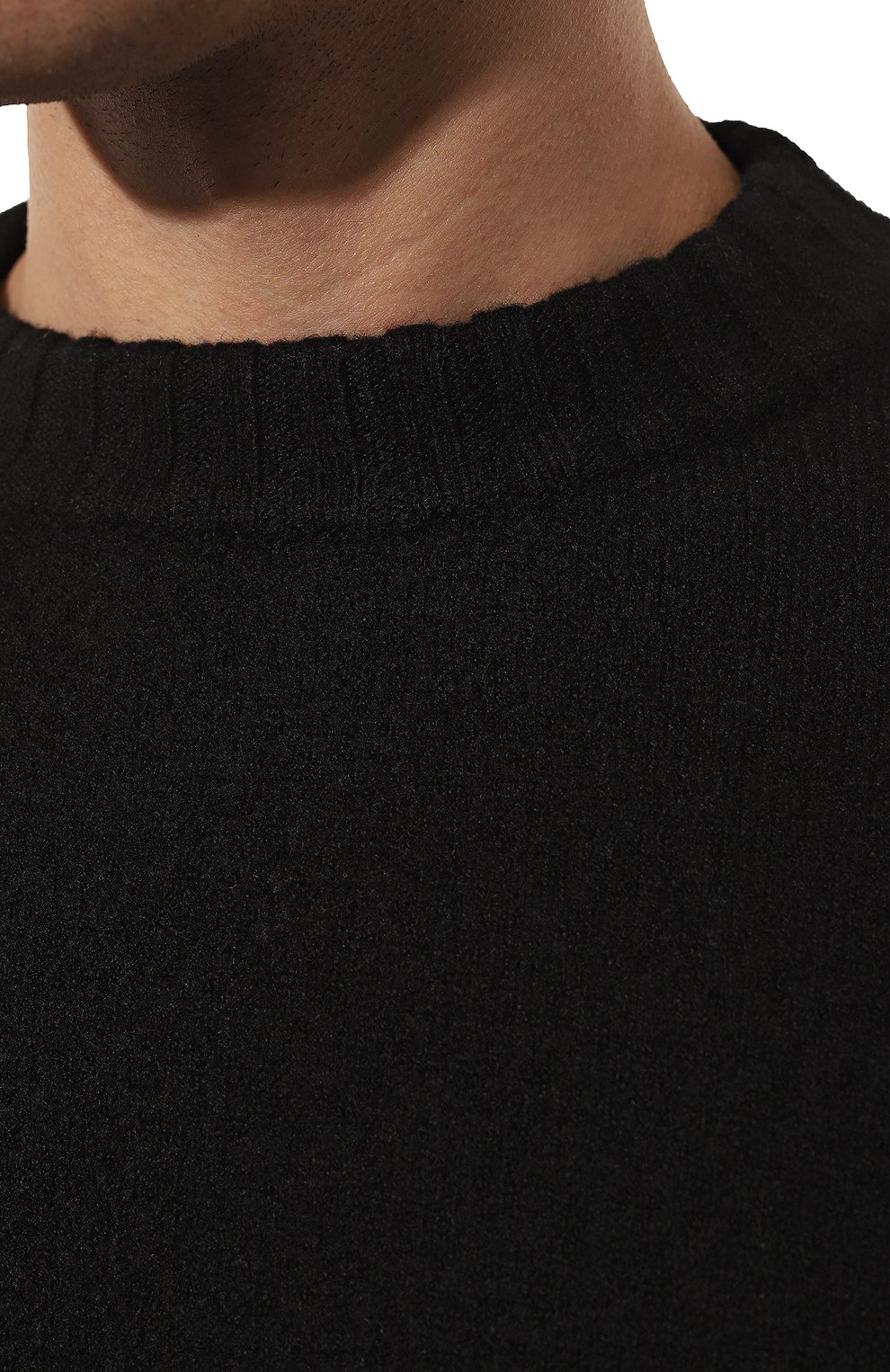 Шерстяной свитер JIL SANDER черного цвета по цене 81900 руб., арт. J21GP0003/J14506, фото 5 Шерстяной свитер JIL SANDER, арт. J21GP0003/J14506, фото 5