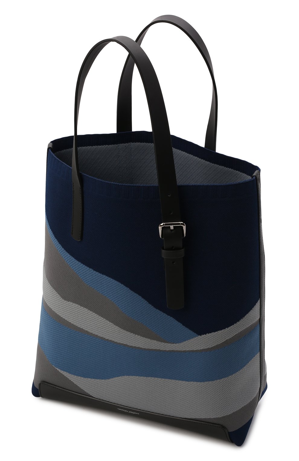 Текстильная сумка-шопер GIORGIO ARMANI синего цвета по цене 182000 руб., арт. Y2N146/YRE3J, фото 5 Текстильная сумка-шопер GIORGIO ARMANI, арт. Y2N146/YRE3J, фото 5