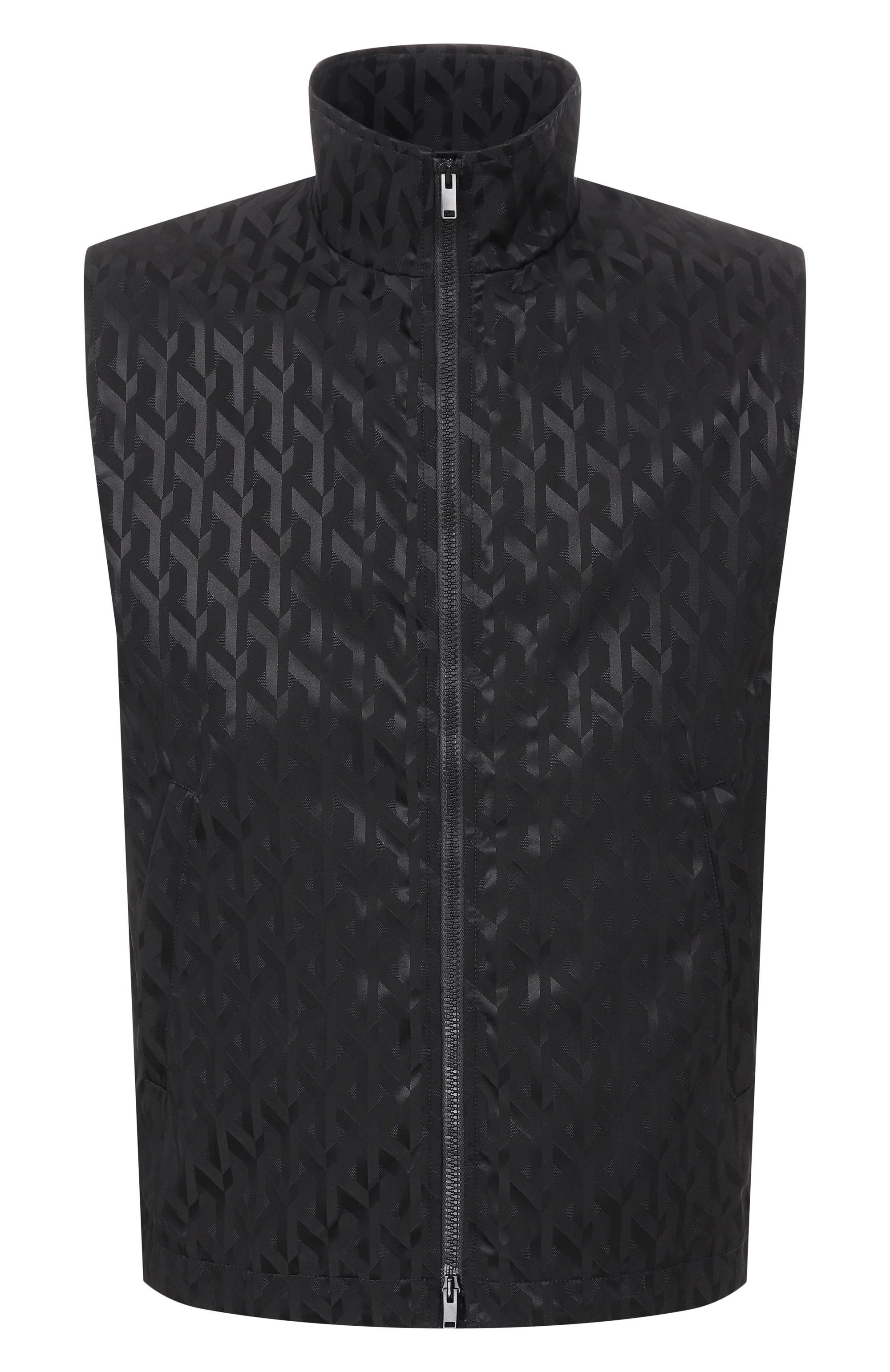 Жилет MVST черного цвета по цене 141500 руб., арт. M26.2PM.0011/F142 SWING-SILK/P0LYAMID, фото 1 Жилет MVST, арт. M26.2PM.0011/F142 SWING-SILK/P0LYAMID, фото 1