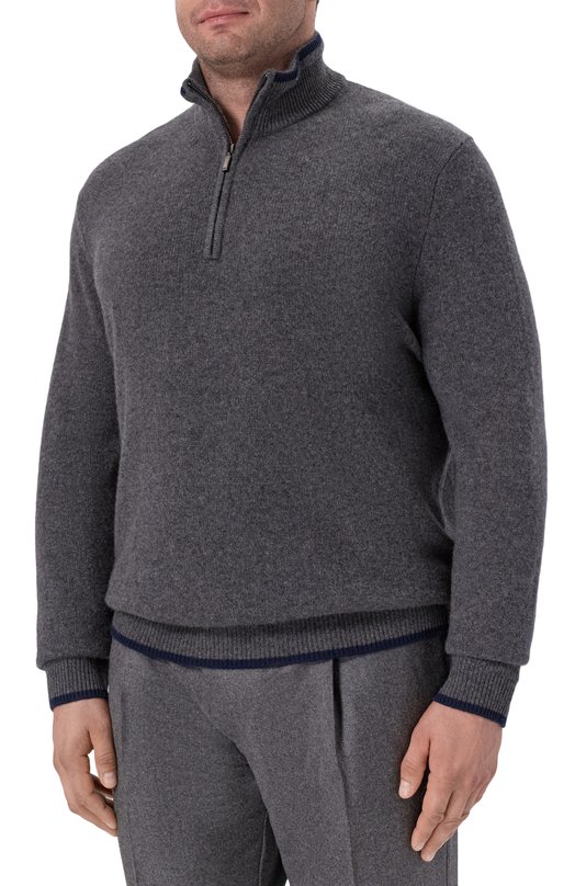 Шерстяной джемпер Van Laack VL-SAVERI0-F/S00233/3XL-6XL Серый  VL-SAVERI0-F/S00233/3XL-6XL Фото 3