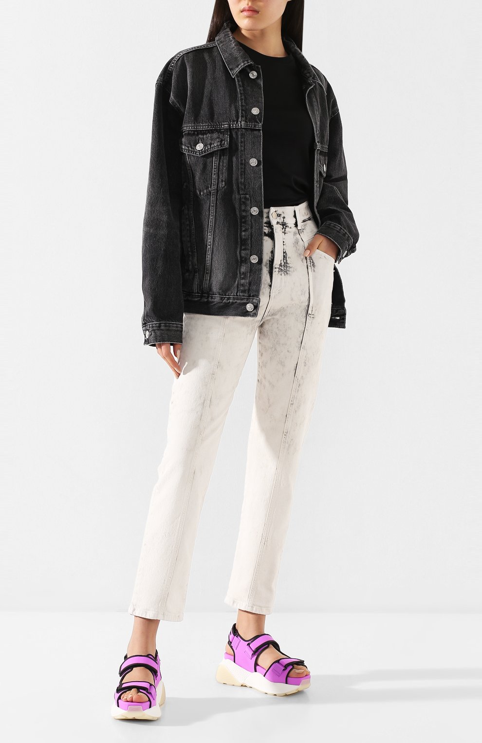 Текстильные сандалии eclypse STELLA MCCARTNEY, арт. 800021/N0018, фото 2