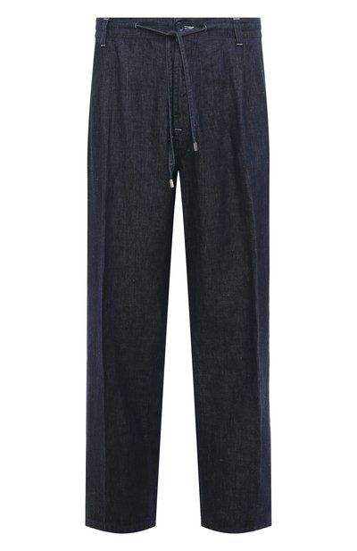 Мужские брюки из хлопка и льна STEFANO RICCI, арт. MFT41B2110/T205BL