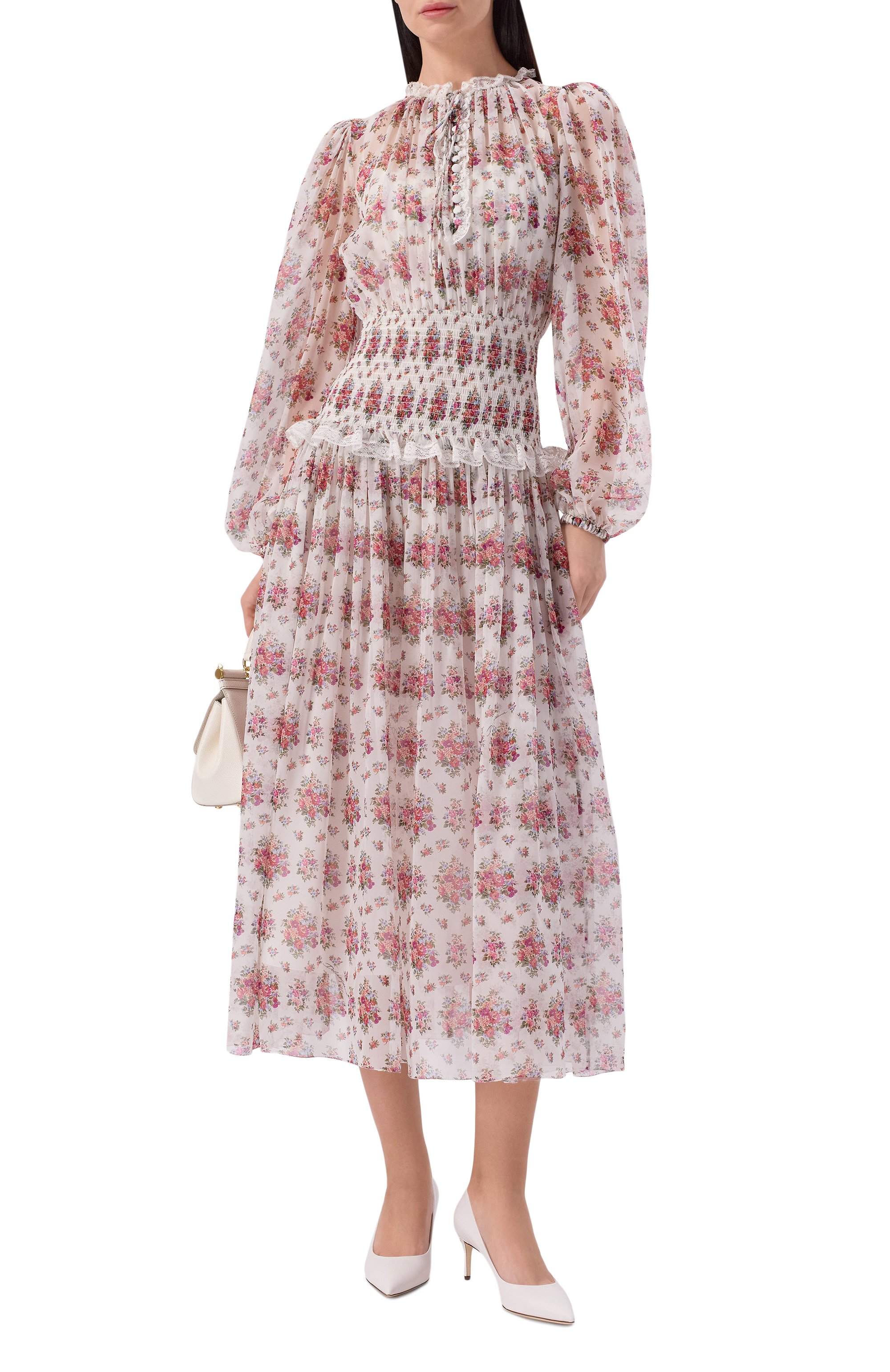 Шелковое платье DOLCE & GABBANA, арт. F612ET/IS10F, фото 2