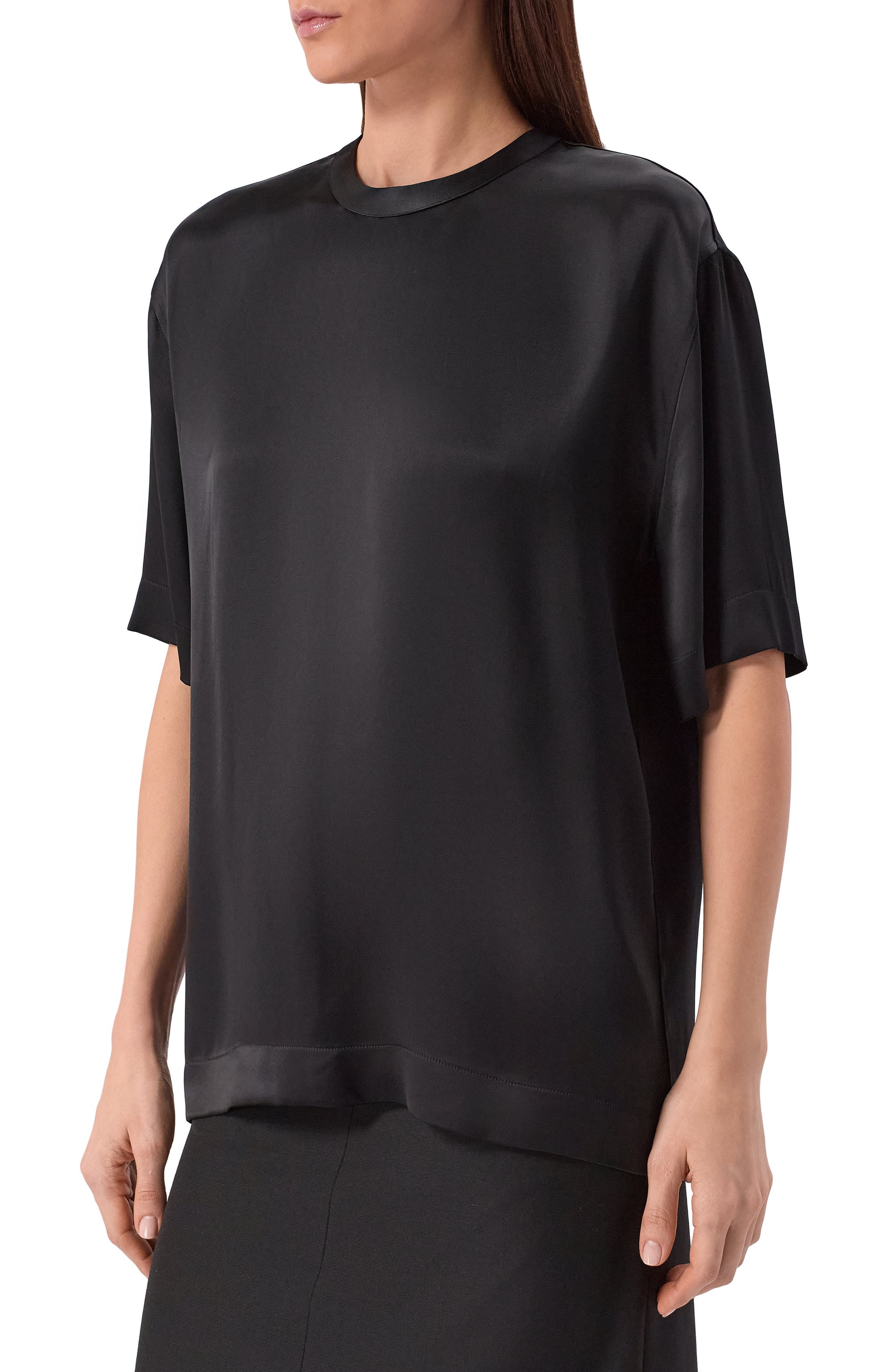 Атласный топ TOTEME, арт. 261-WRT0629-FB0546, фото 3