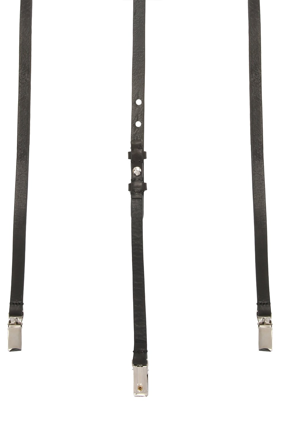Кожаные подтяжки DSQUARED2 черного цвета по цене 41600 руб., арт. BEM0336 12900001, фото 2 Кожаные подтяжки DSQUARED2, арт. BEM0336 12900001, фото 2
