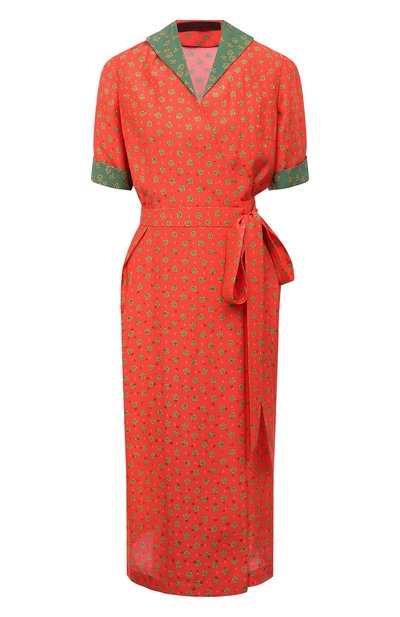 Женское шелковое платье ULYANA SERGEENKO, арт. ABM001SS22Ornella 0190р21
