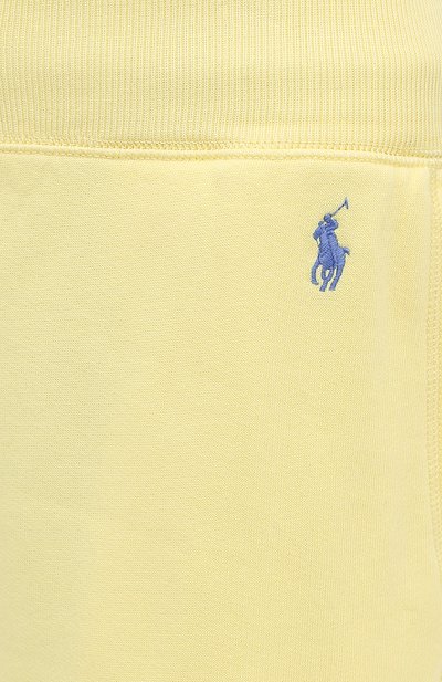 Хлопковые джоггеры POLO RALPH LAUREN желтого цвета по цене 16500 руб., арт. 211794397, фото 5 Хлопковые джоггеры POLO RALPH LAUREN, арт. 211794397, фото 5