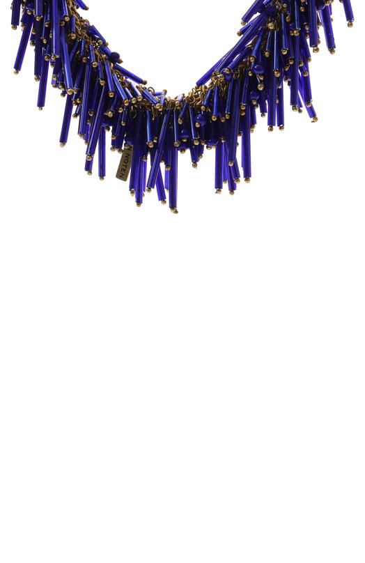Колье Dries Van Noten 242-018233-052/G0LD Синий  242-018233-052/G0LD Фото 4