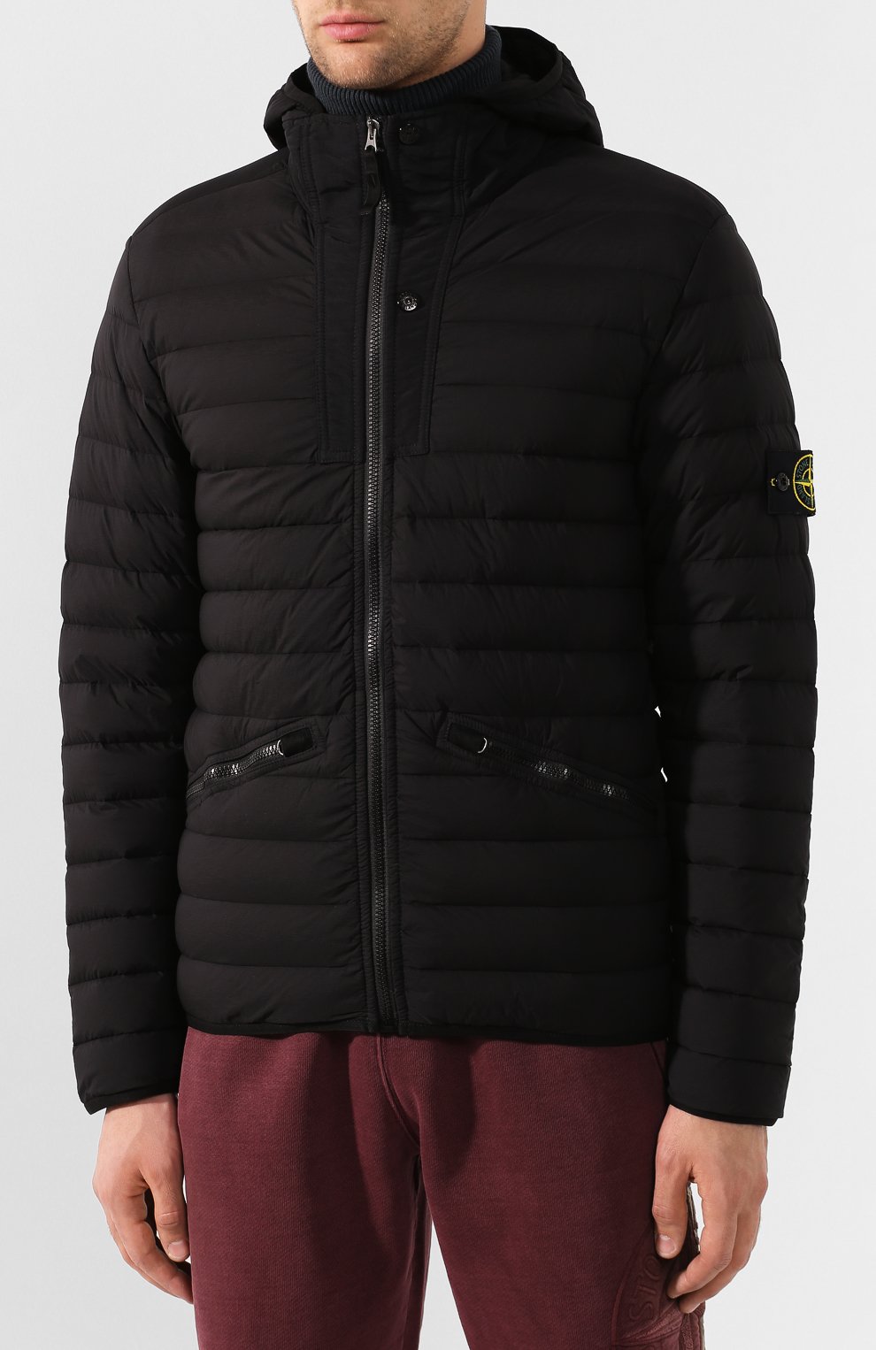 Пуховая куртка STONE ISLAND черного цвета по цене 58750 руб., арт. 711543125, фото 3 Пуховая куртка STONE ISLAND, арт. 711543125, фото 3