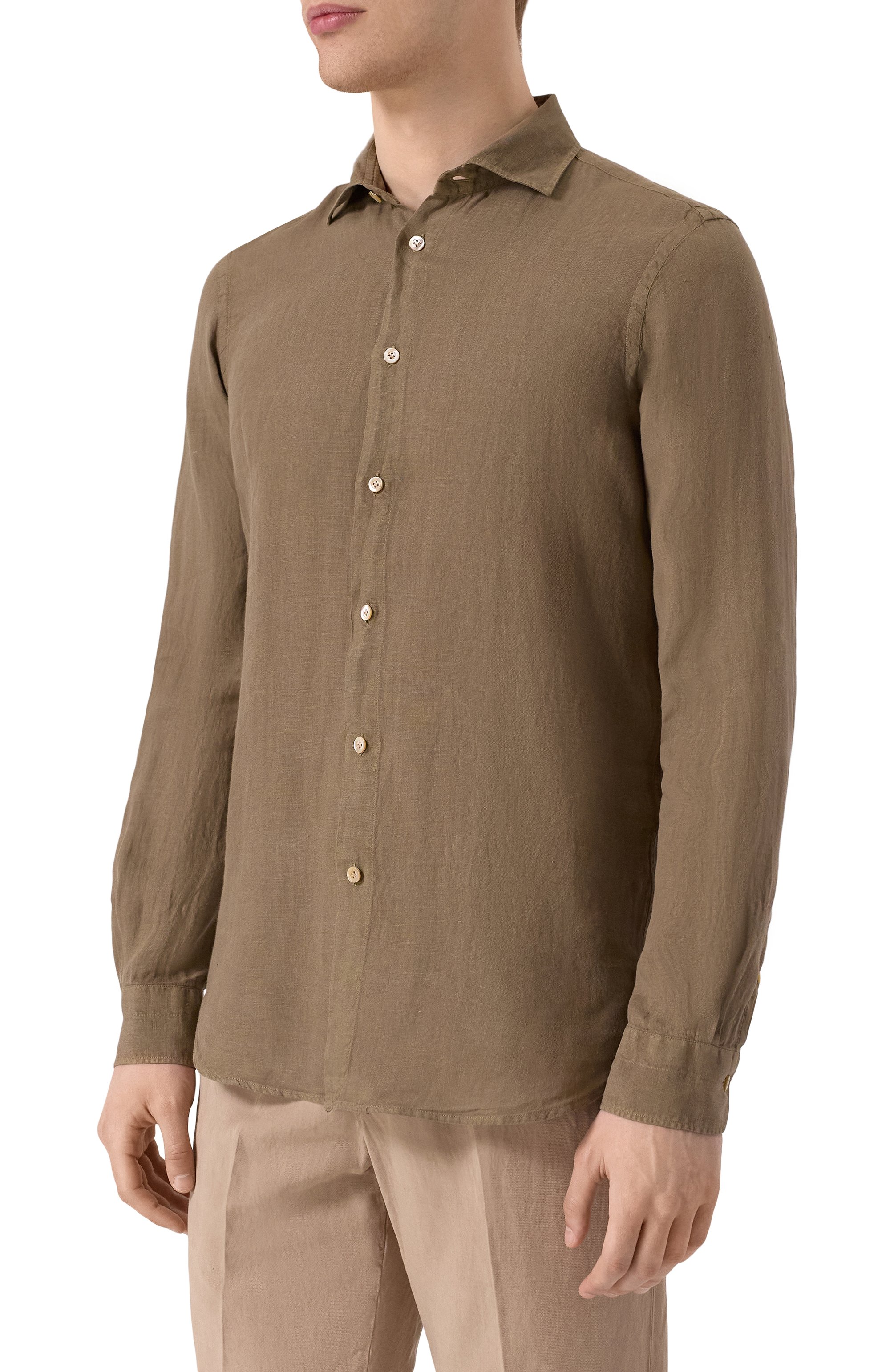 Льняная рубашка BOGLIOLI, арт. 610T/SB5854, фото 3