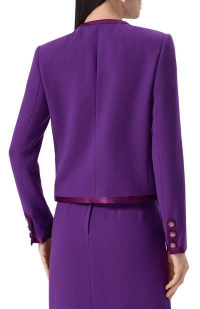 Жакет из шерсти и шелка DOLCE & GABBANA, арт. F27DET/FU2TZ, фото 4