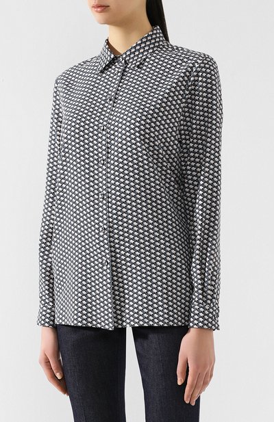Шелковая рубашка BOTTEGA VENETA, арт. 544951/VEYI0, фото 3