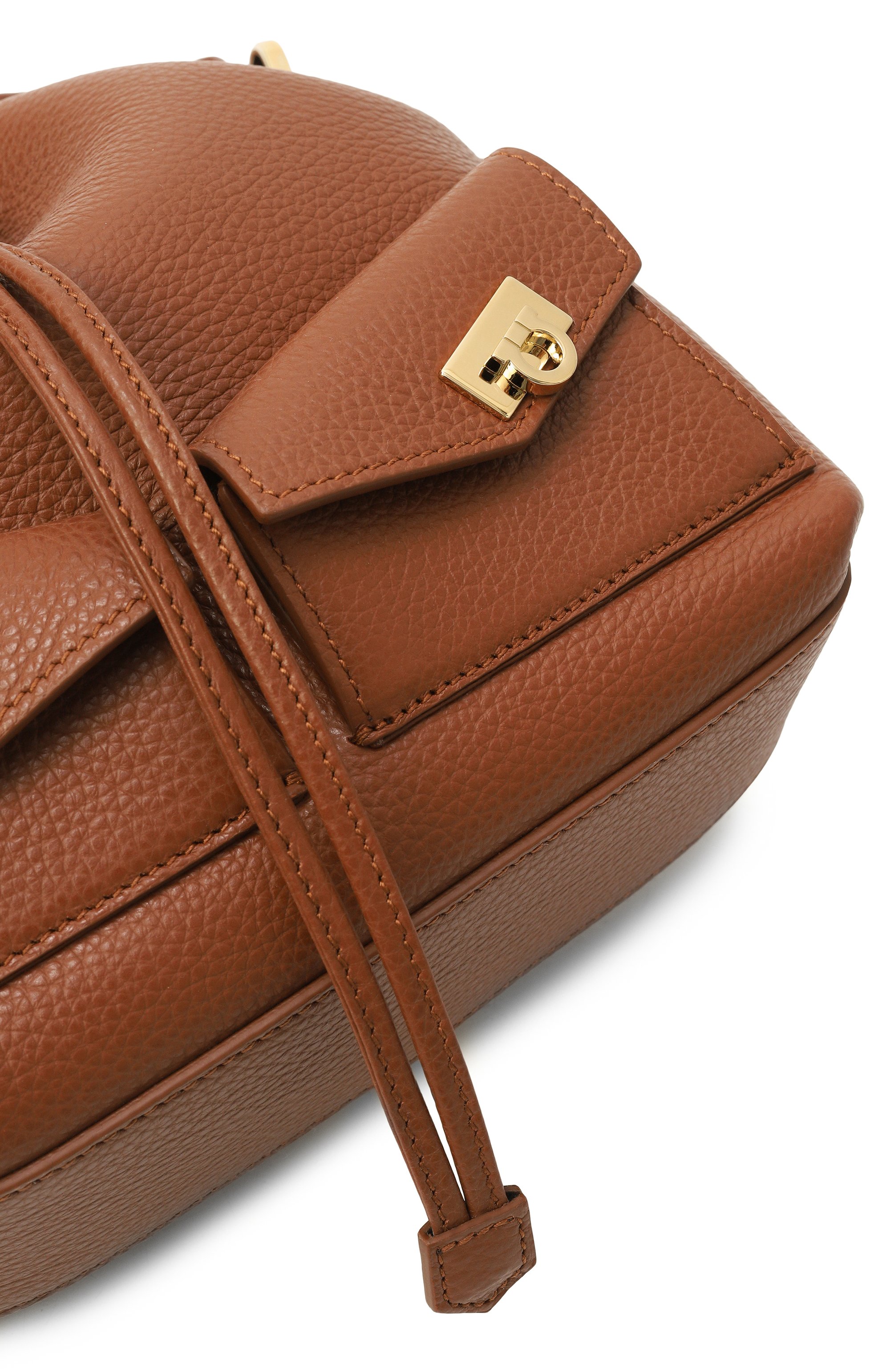 Сумка multipocket FERRAGAMO коричневого цвета по цене 131000 руб., арт. 220915/785, фото 6 Сумка multipocket FERRAGAMO, арт. 220915/785, фото 6