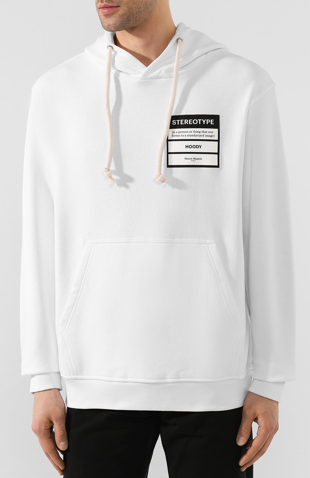 Хлопковое худи MAISON MARGIELA, арт. S50GU0132/S25443, фото 3