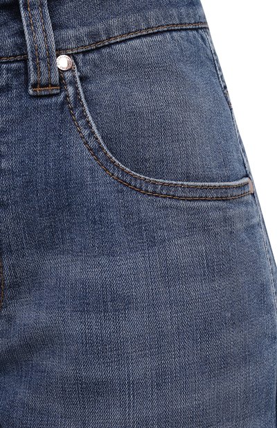 Джинсы BRUNELLO CUCINELLI синего цвета по цене 99450 руб., арт. MH186P5676, фото 5 Джинсы BRUNELLO CUCINELLI, арт. MH186P5676, фото 5