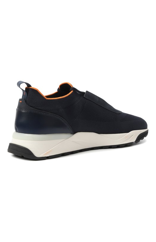 Текстильные кроссовки Innova Santoni MBI021601BINNSB3U61 Синий  MBI021601BINNSB3U61 Фото 5