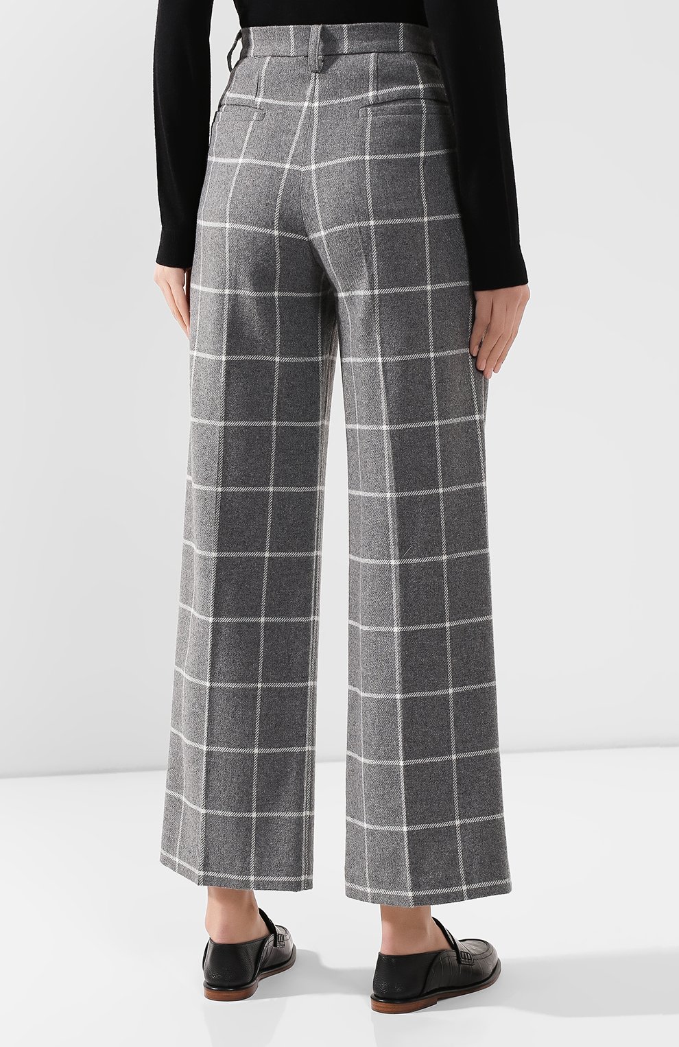 Брюки в клетку FORTE DEI MARMI COUTURE, арт. FFW19-1006, фото 4