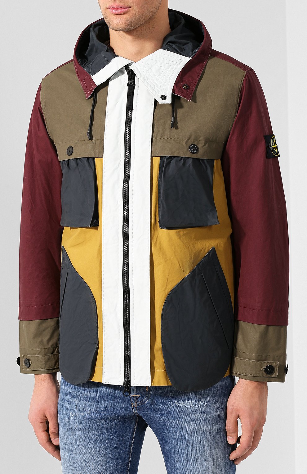 Хлопковая куртка STONE ISLAND, арт. 711542155, фото 3