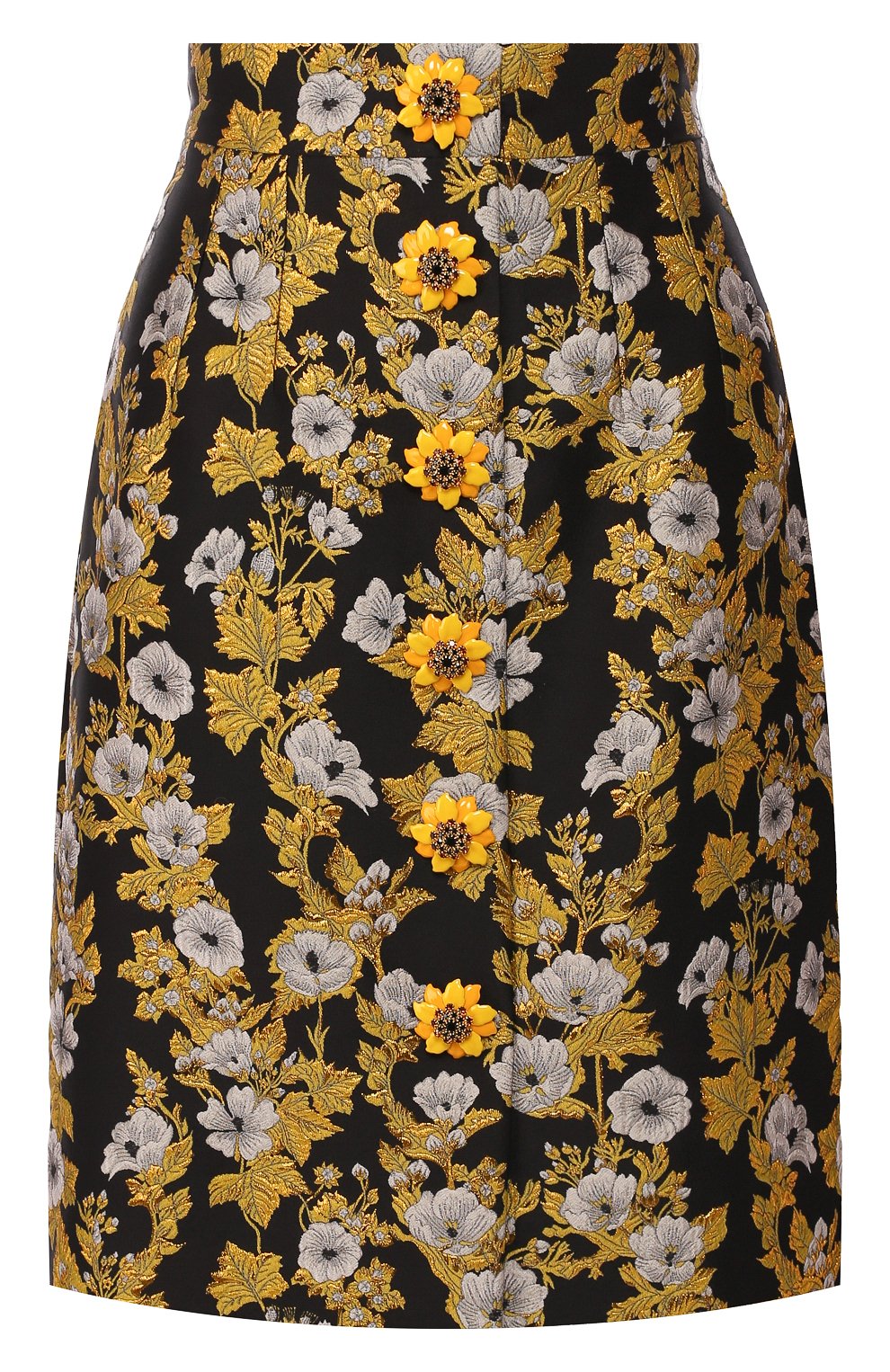 Юбка DOLCE & GABBANA золотого цвета по цене 156500 руб., арт. F4BMKZ/FJM6B, фото 1 Юбка DOLCE & GABBANA, арт. F4BMKZ/FJM6B, фото 1