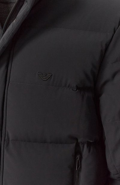 Пуховик EMPORIO ARMANI черного цвета по цене 57900 руб., арт. EM004948/AF18499, фото 5 Пуховик EMPORIO ARMANI, арт. EM004948/AF18499, фото 5