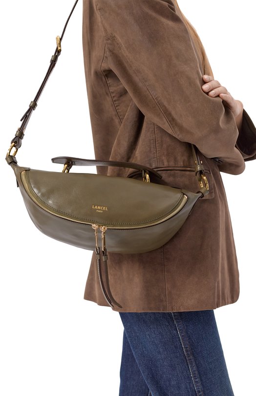 Сумка Origami small Lancel A12527 Хаки  A12527 Фото 2