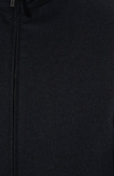 Кашемировый бомбер с подкладкой из хорька COLOMBO темно-синего цвета по цене 766500 руб., арт. GB00215/FUR, фото 5 Кашемировый бомбер с подкладкой из хорька COLOMBO, арт. GB00215/FUR, фото 5