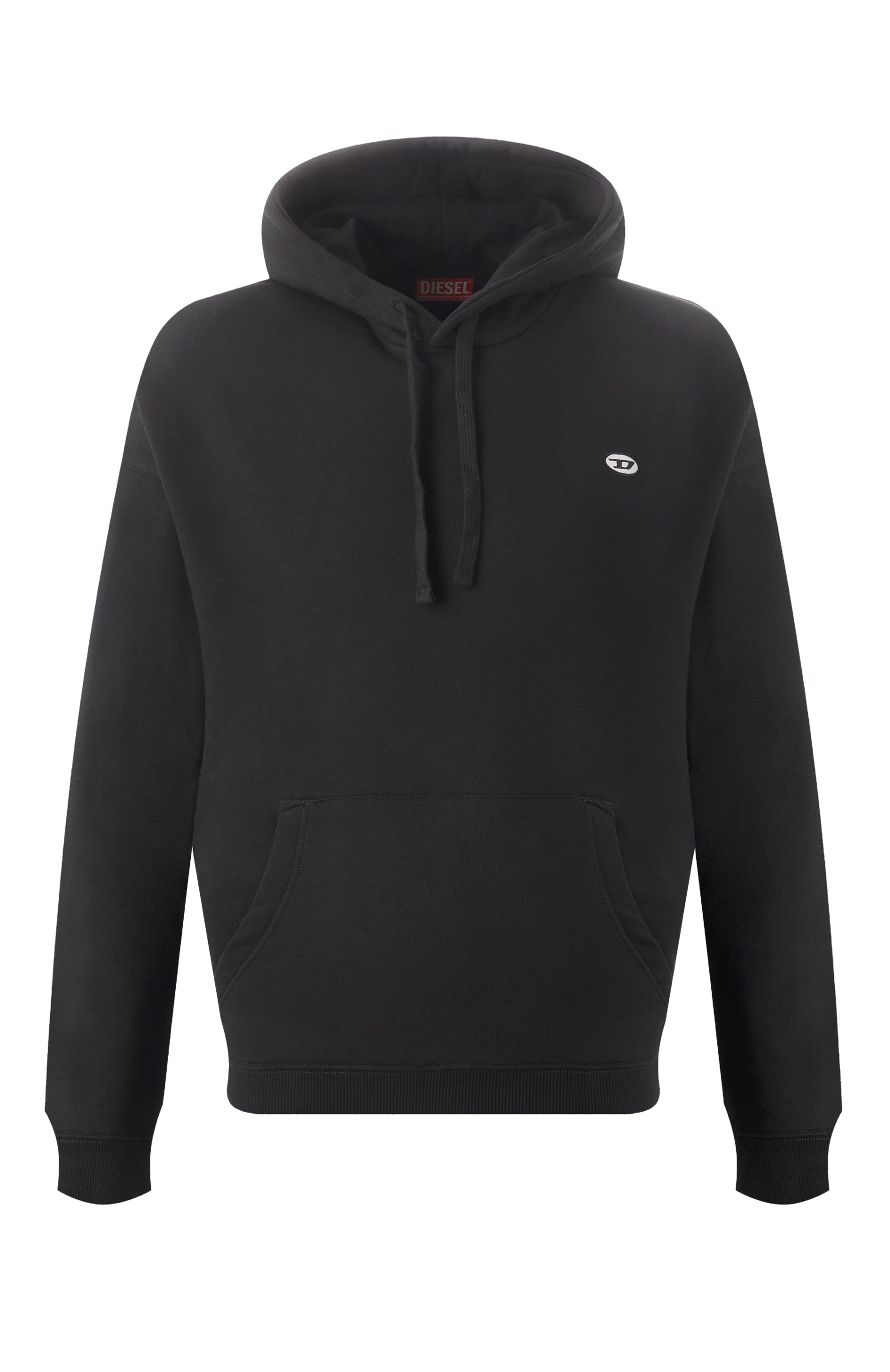 Хлопковое худи DIESEL, арт. A03786/0BKAF, фото 1
