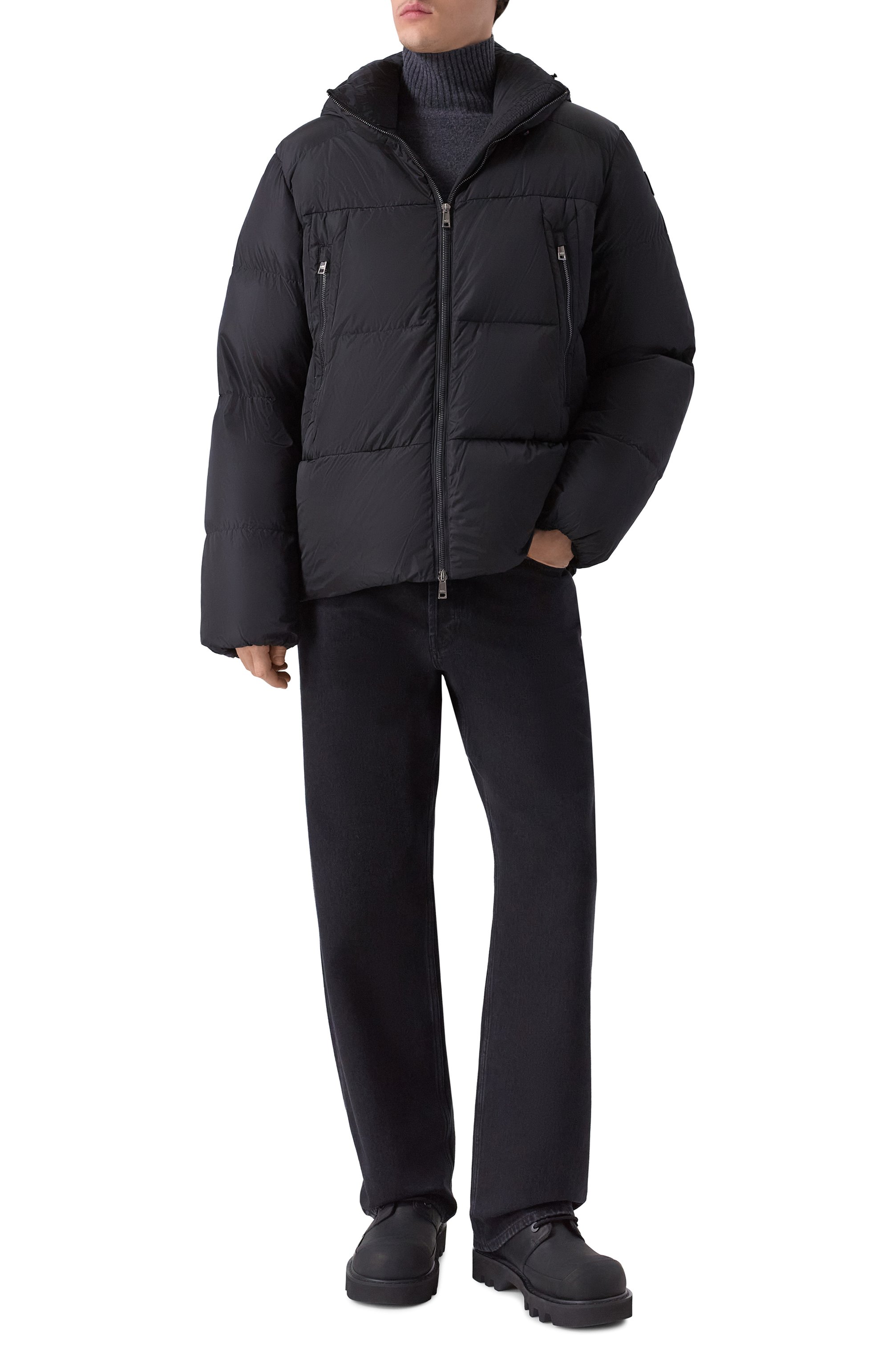 Пуховик ADD черного цвета по цене 96200 руб., арт. 12AMH030R, фото 2 Пуховик ADD, арт. 12AMH030R, фото 2