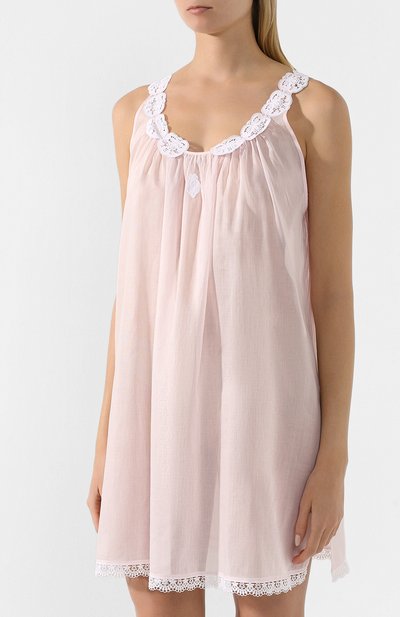 Хлопковая сорочка CELESTINE розового цвета по цене 24850 руб., арт. 30002535/ELLA-1 BD, фото 3 Хлопковая сорочка CELESTINE, арт. 30002535/ELLA-1 BD, фото 3