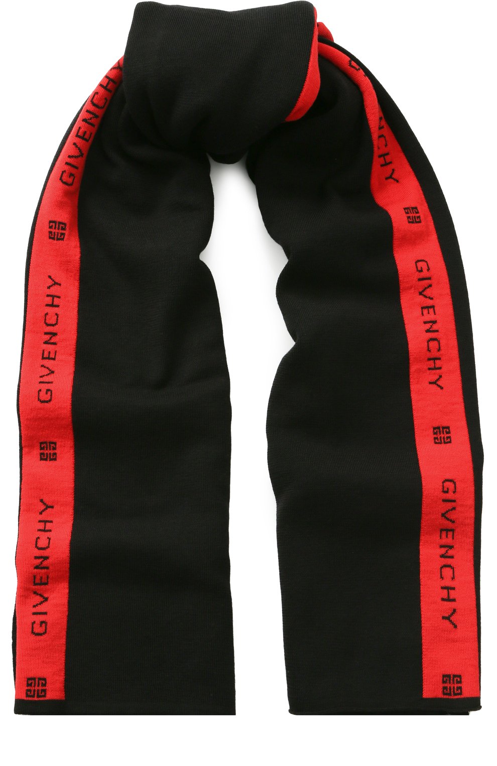 Шерстяной шарф с логотипом бренда GIVENCHY, арт. GW7018/U1463, фото 1
