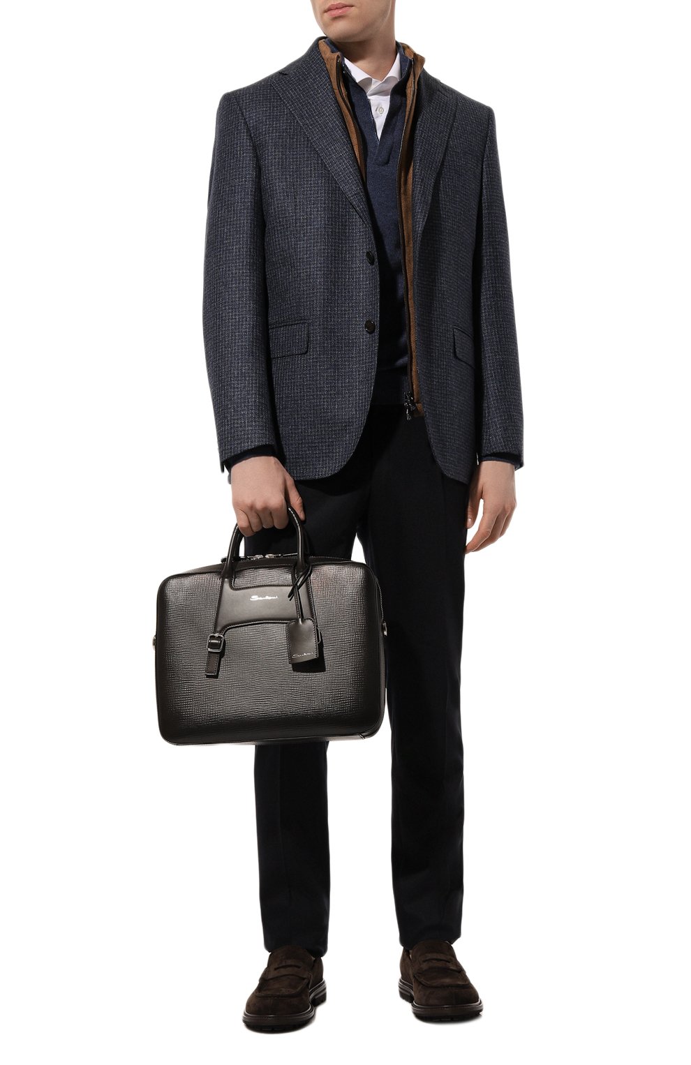 Шерстяной пиджак CORNELIANI, арт. 946008-9416327, фото 2