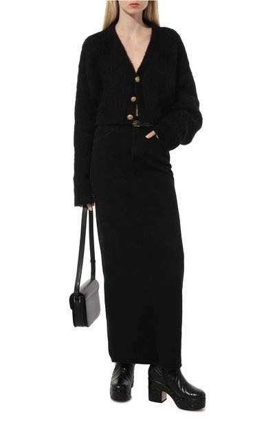 Кожаные ботильоны marmont GUCCI, арт. 659171/BK000, фото 2