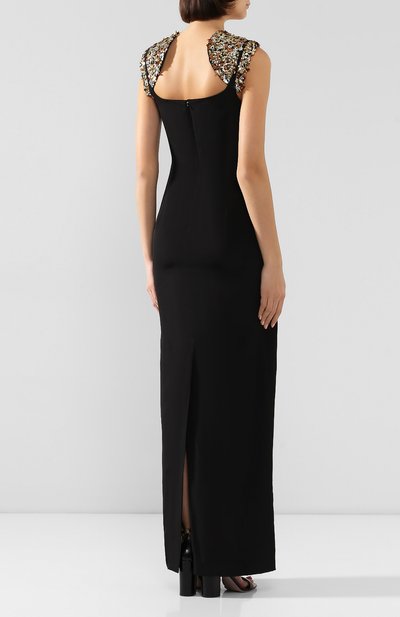 Платье DRIES VAN NOTEN черного цвета по цене 95700 руб., арт. 192-11089-8065, фото 4 Платье DRIES VAN NOTEN, арт. 192-11089-8065, фото 4
