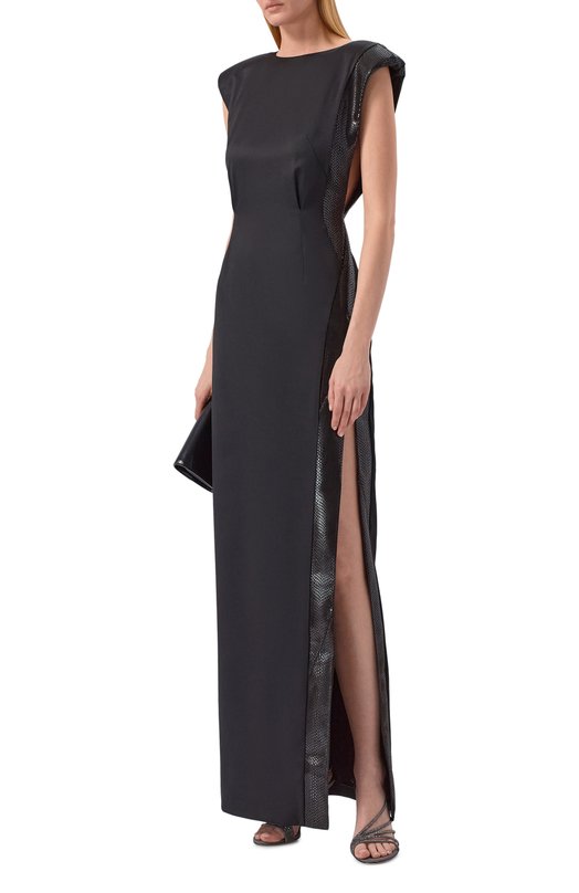 Шерстяное платье Louve 25-06-01-19-09-05-01 Чёрный  25-06-01-19-09-05-01 Фото 2