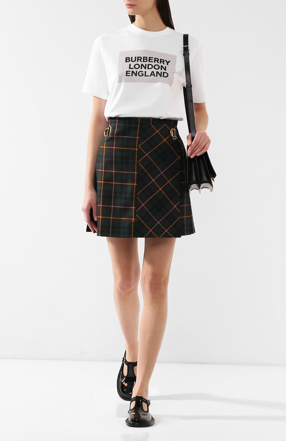 Хлопковая футболка BURBERRY, арт. 4560856, фото 2