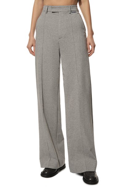 Хлопковые брюки VETEMENTS, арт. WA53PA400G 1602/GREY MELANGE, фото 3