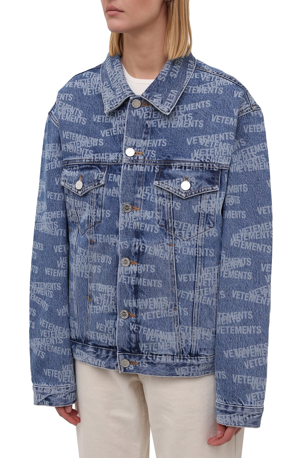 Джинсовая куртка VETEMENTS, арт. UA52JA250B 2803/W, фото 3